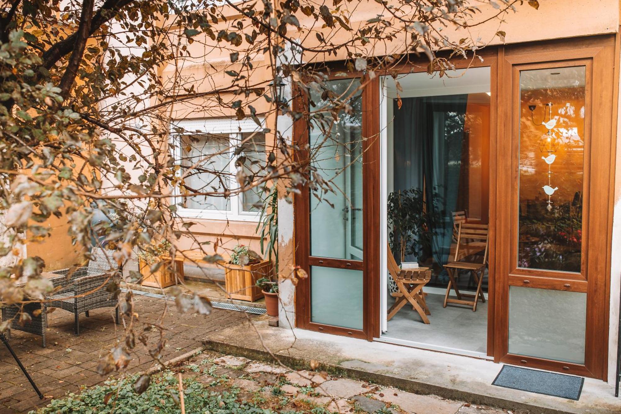 Apartment With Atrium Anabela Tolmin Buitenkant foto